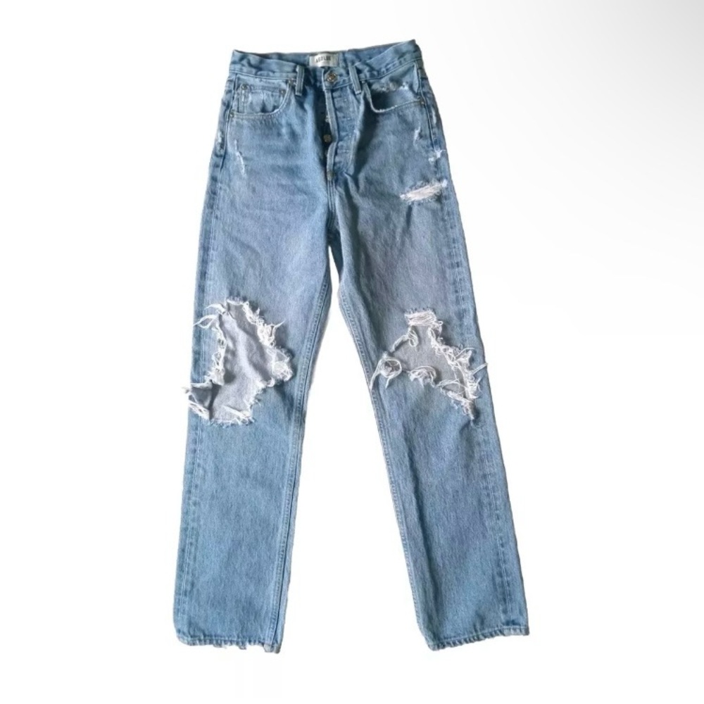 Agolde Jeans Woman 90’s Mid Rise Loose Fit, Size 23